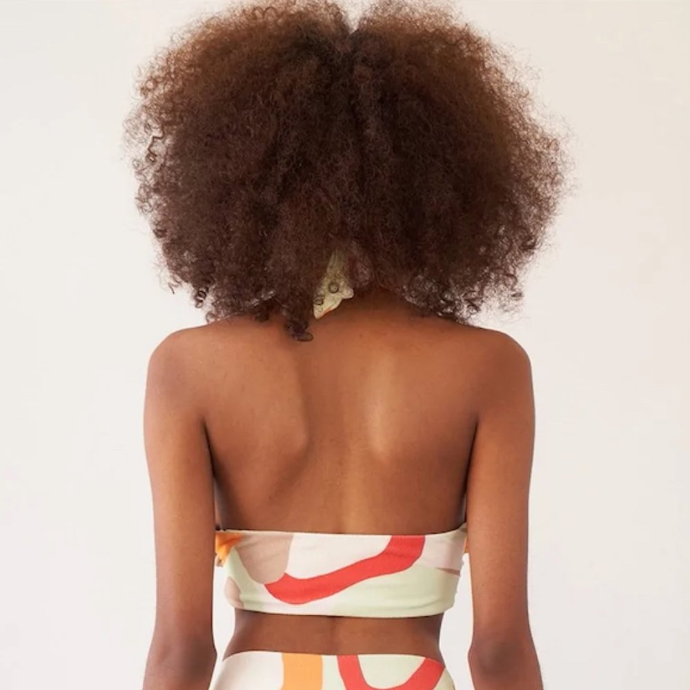 Revel Rey | Simone Wrapped Halter Bikini Top (Matching Bottom Available) | NWT - Picture 3 of 11